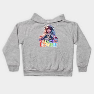 Kawaii, Anime Girl, Cosmic Love | Catsie Cat Kids Hoodie